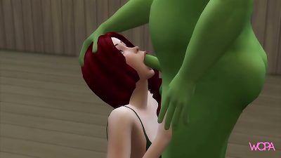 [TRAILER] Shrek pulverizing princess Fiona hard - Parody cartoon